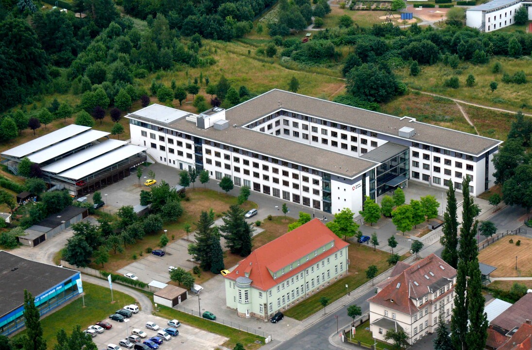 gebäude agentur für arbeit pirna luftbild.